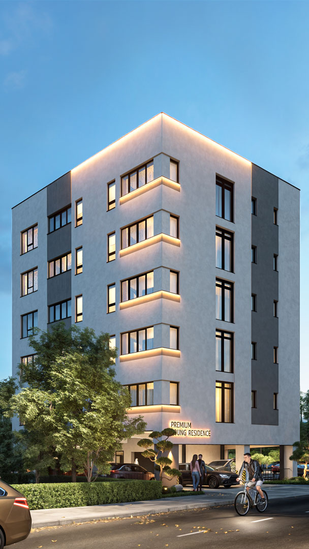 Premium Young Residence - Apartamente noi Iași, Design arhitectural contemporan